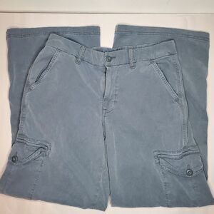 American Eagle Mid-rise Baggy Wide Leg Cargo Pants Size 6